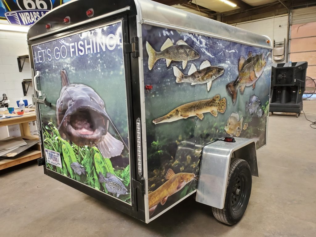 US Fish & Wildlife – Ship in install only trailer wrap.